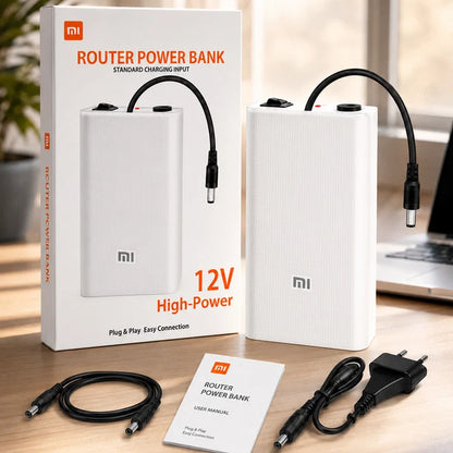 Premium12V Mini UPS Power Bank for Wifi Router & ONU – Up to 7– 8 Hours Backup